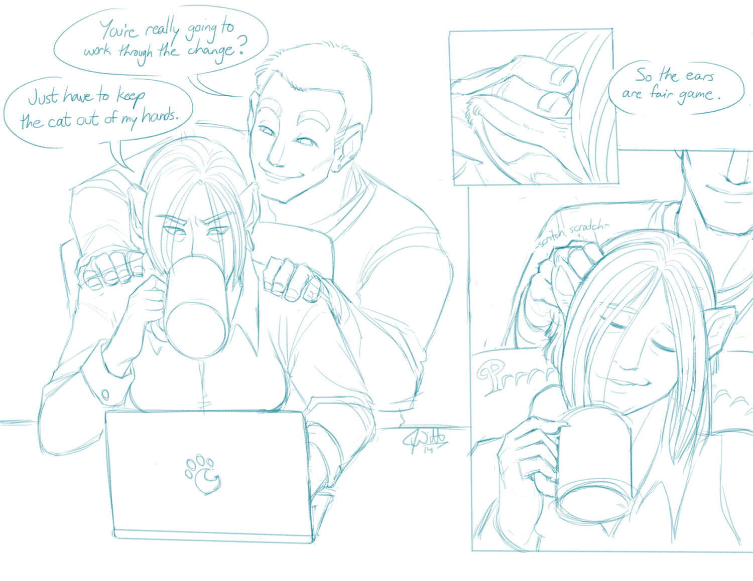 Working Overtime by Amber-Aria