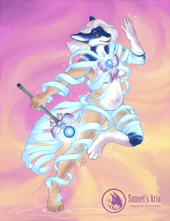 Sailor Skunk, Power Up! by Amber-Aria