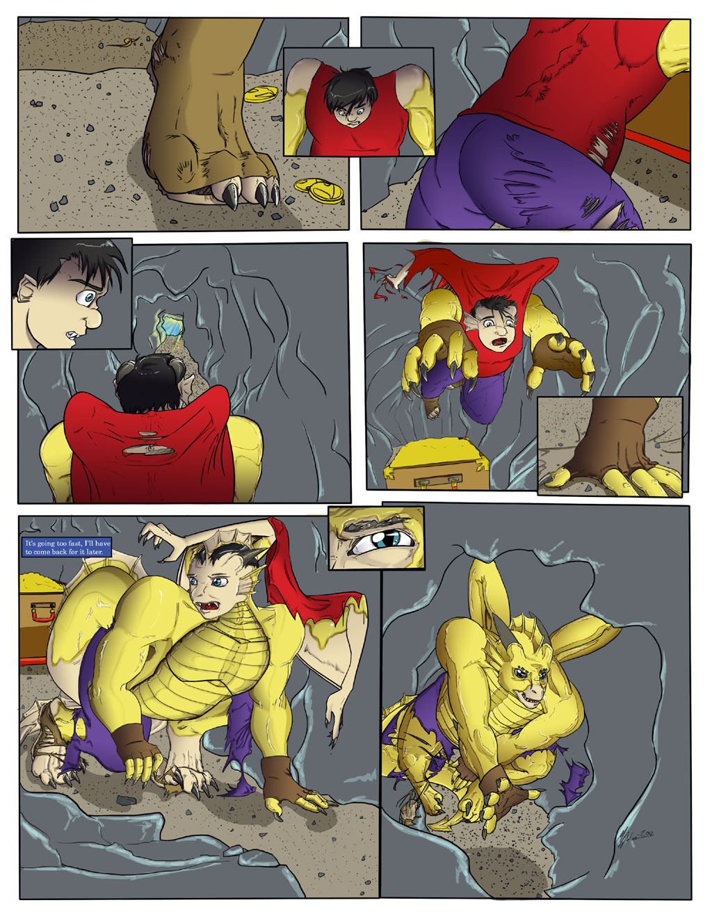 A Dragoniades Greed: Spiffy Edition 3/3 by Artist-Guy