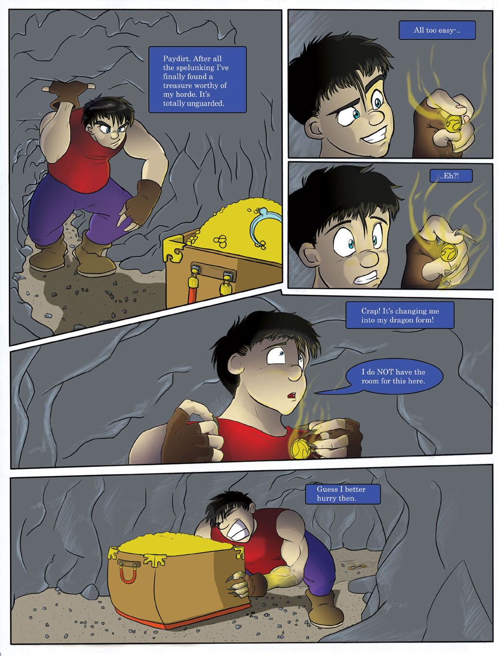 A Dragoniades Greed: Spiffy Edition 3/3 by Artist-Guy