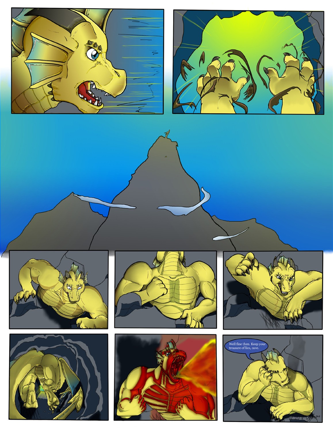 A Dragoniades Greed: Spiffy Edition 3/3 by Artist-Guy