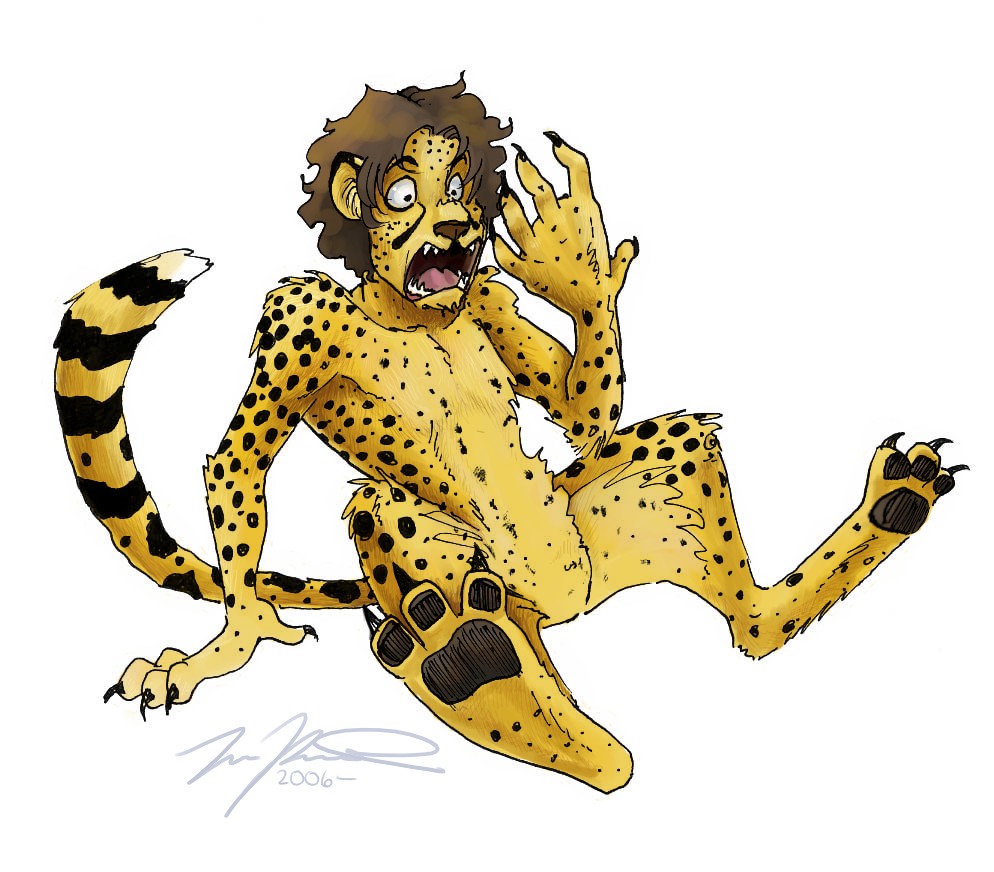 cheetahguy by Bilious
