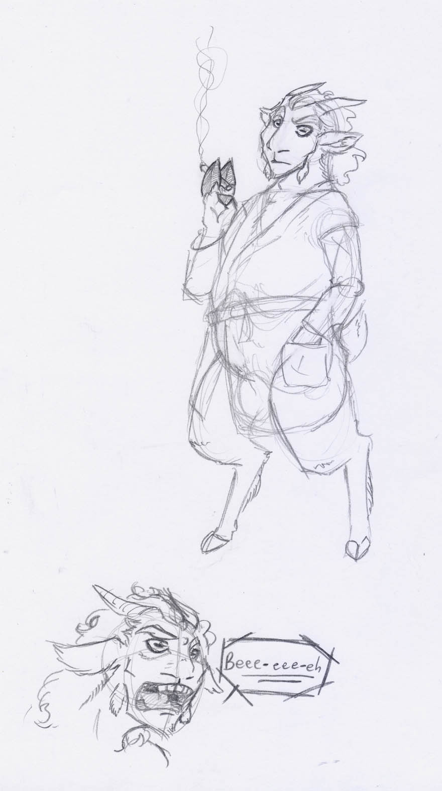 smoking jacket by Bilious