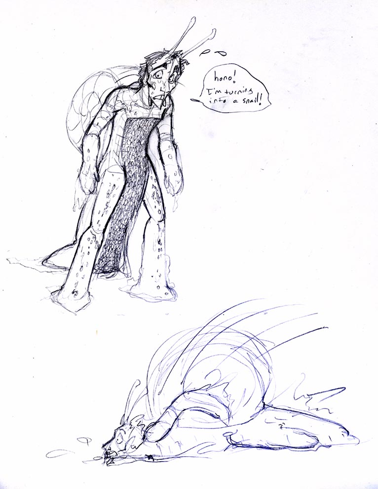 snailnewtdoodlesagain by Bilious