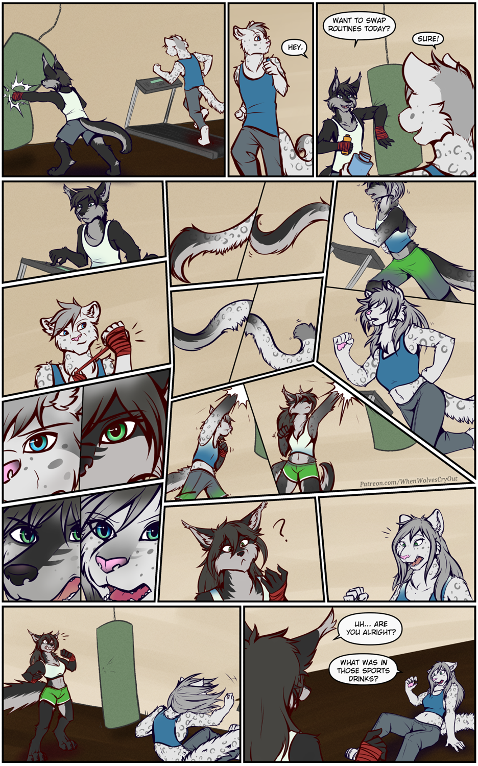 Changing Routines by WhenWolvesCryOut