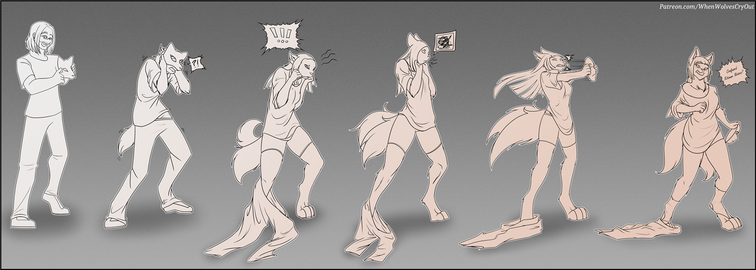 Confused Kitsune Noises by WhenWolvesCryOut