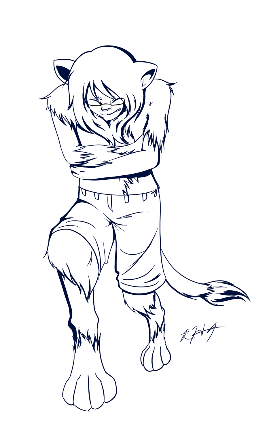Lion. Rawr. by WhenWolvesCryOut