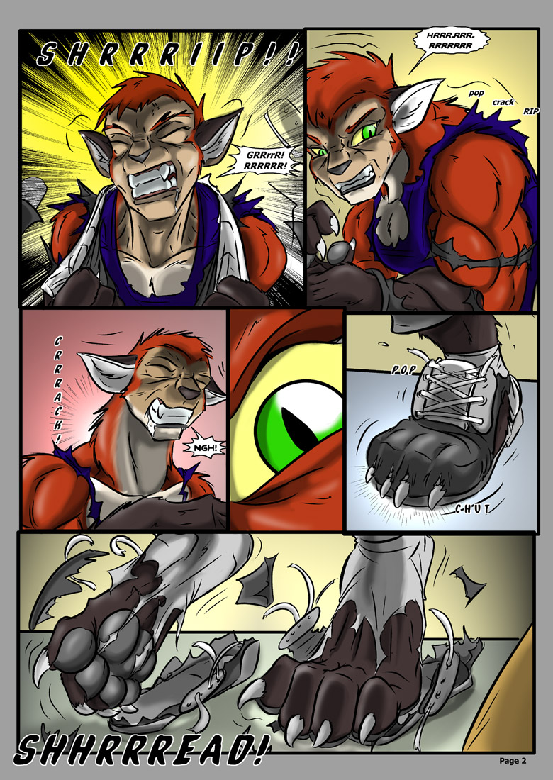 Werefox Commie page by B by BlackRat