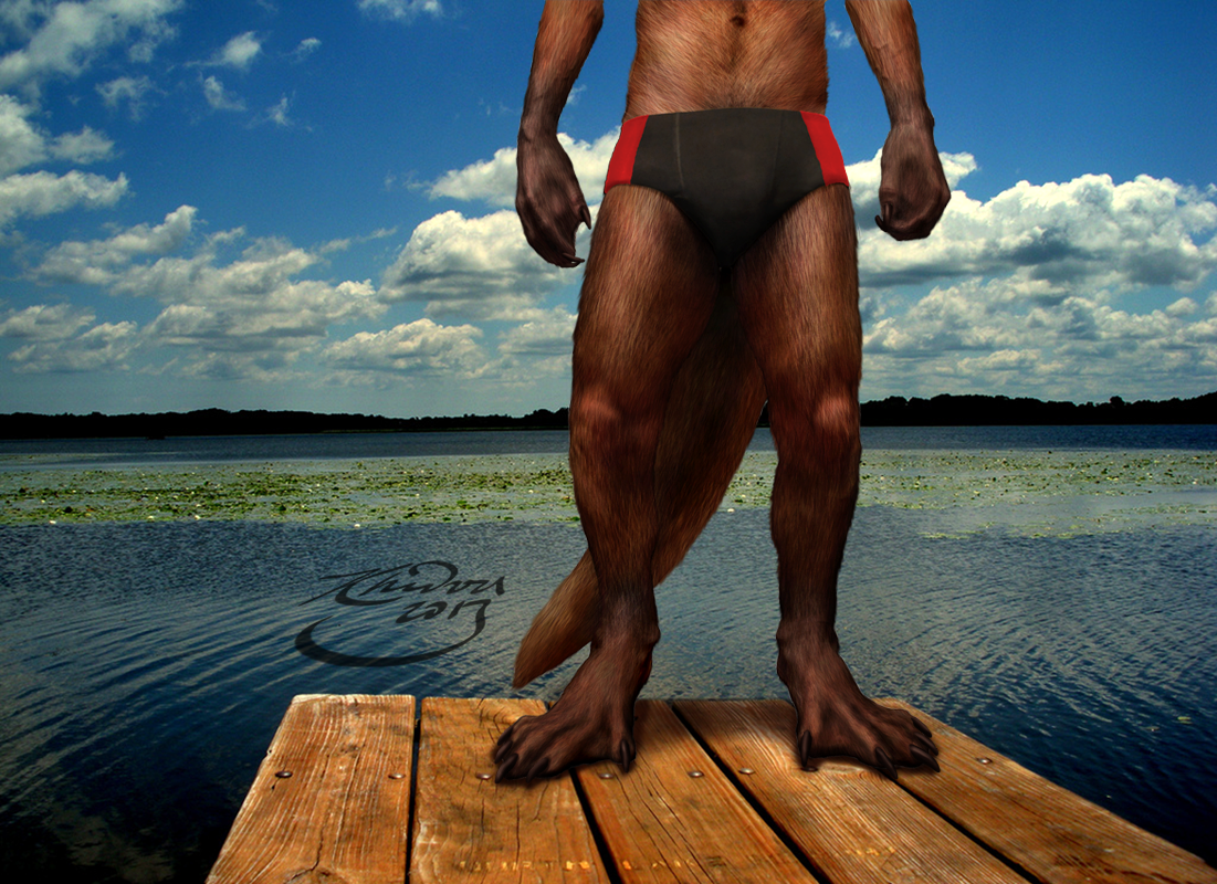 Race you to the lake! by Ciervo