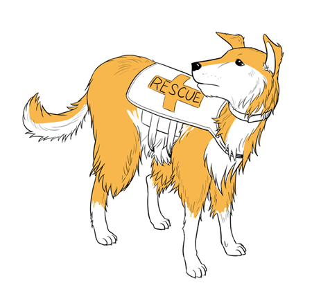 Collie Rescuer Animal to Anthro by Cobalt_K