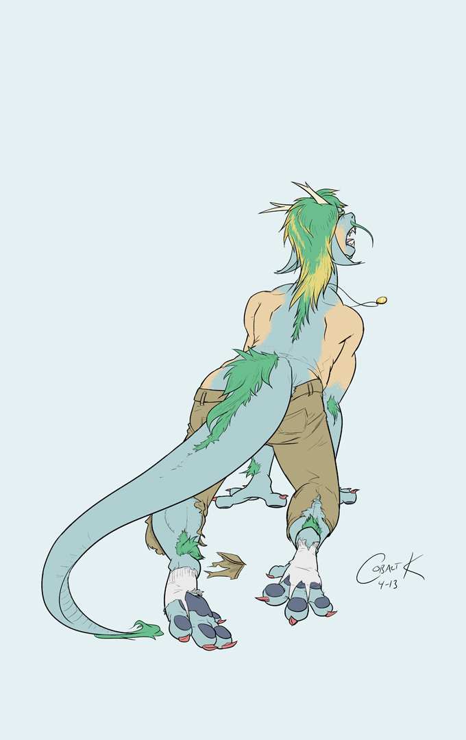 Sea Green Eastern Dragon by Cobalt_K