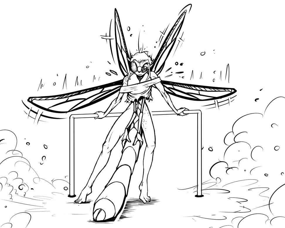 Dragonfly Dancer by Comic