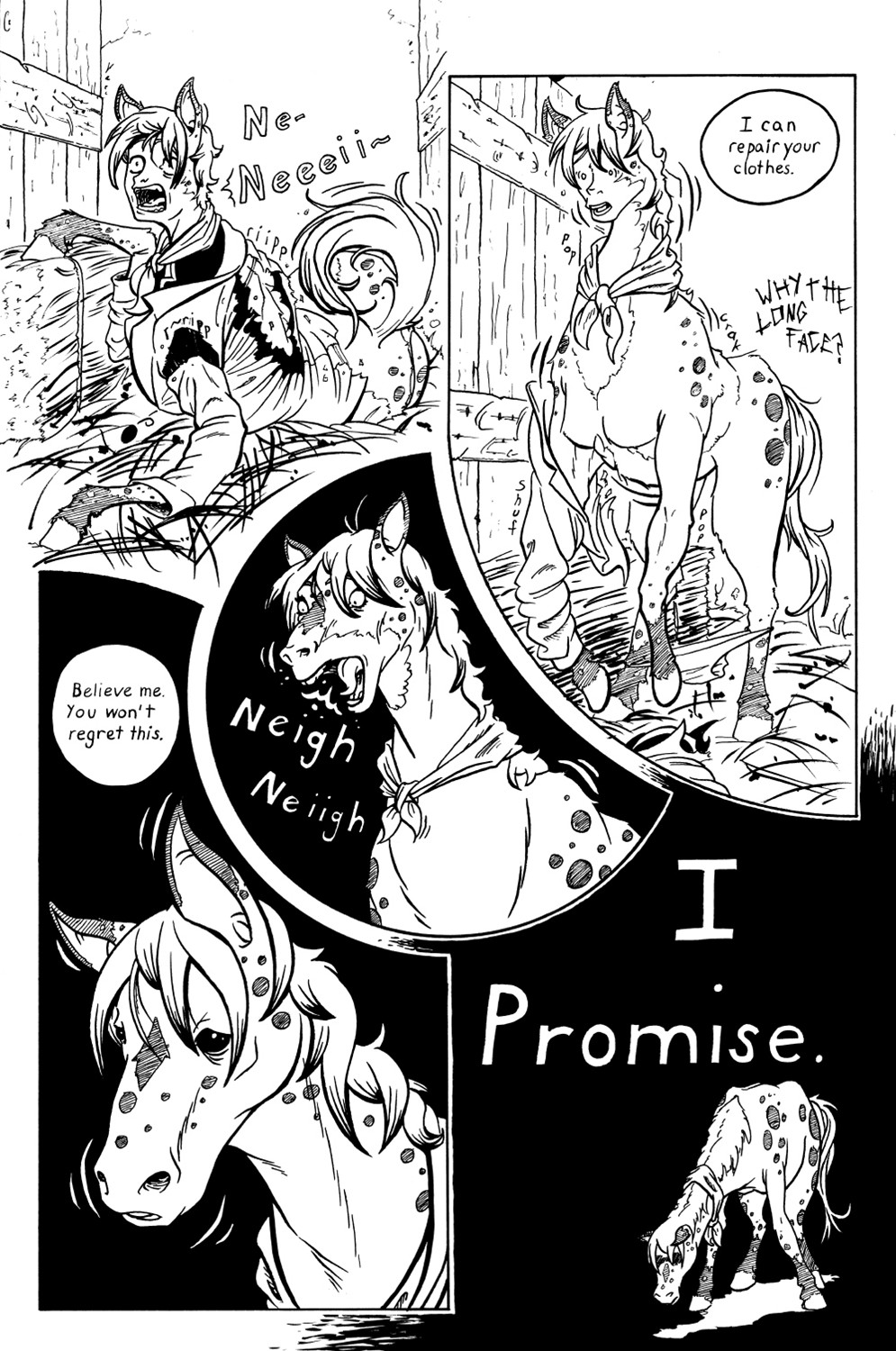 A Horse Named Charity by Comic