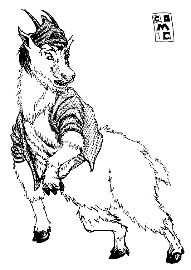 Mountain Goat - Hatching by Comic
