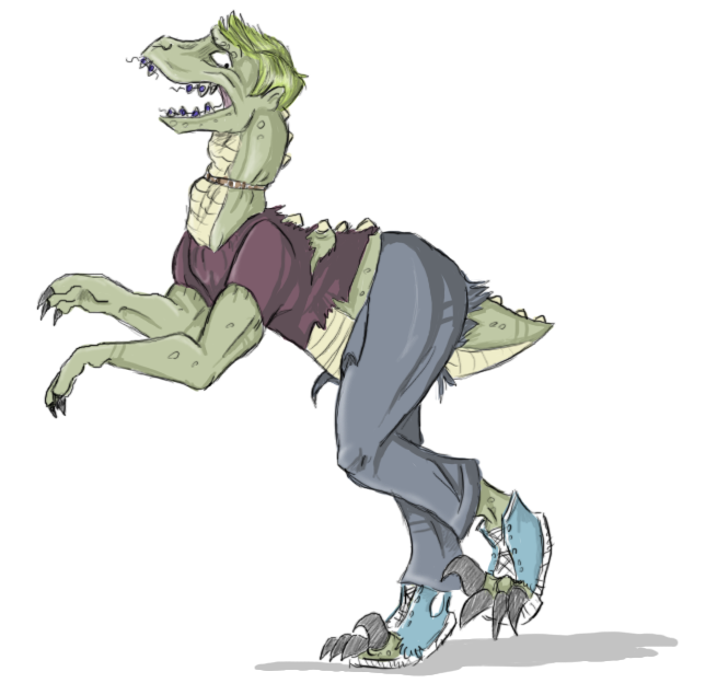 Raptor-yikes by Cursed_soul