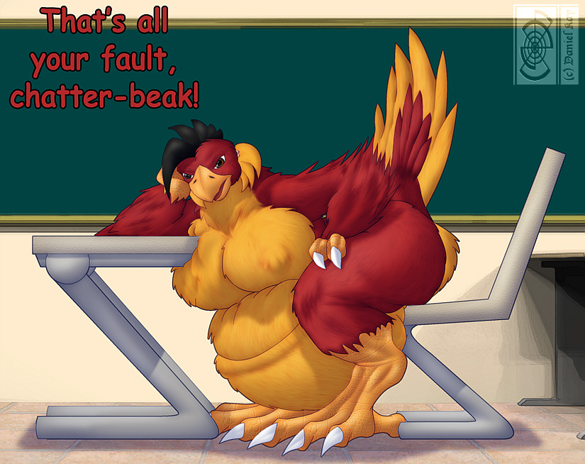 Dragan chickenpunished by Daniel-kay