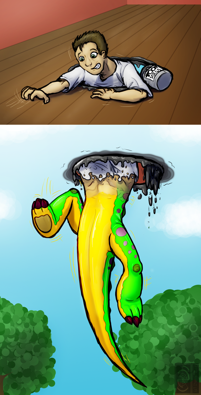 Down the Toon Hole by Daniel-kay