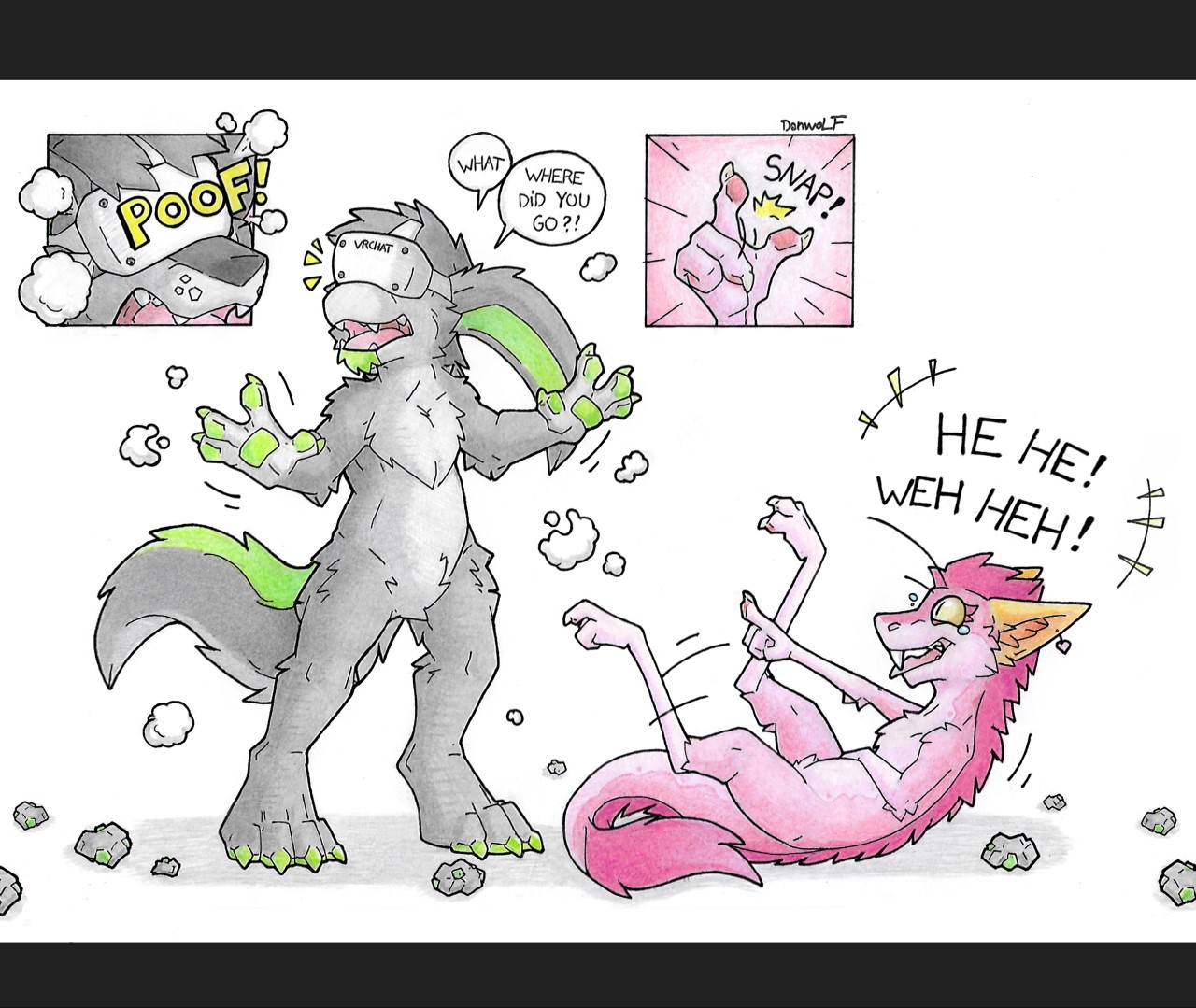The Magic duel by Danwolf
