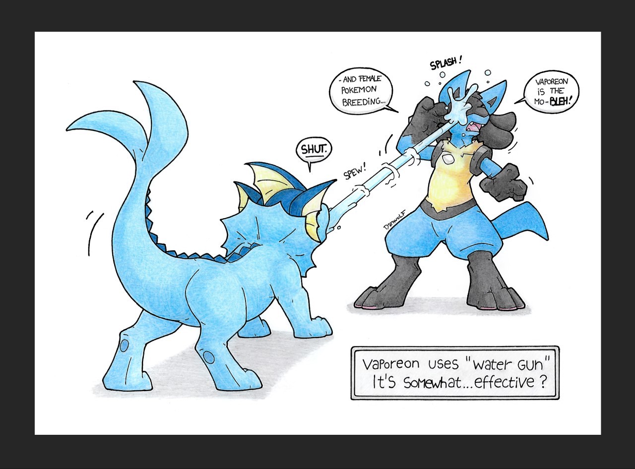 Vaporeon mishap by Danwolf