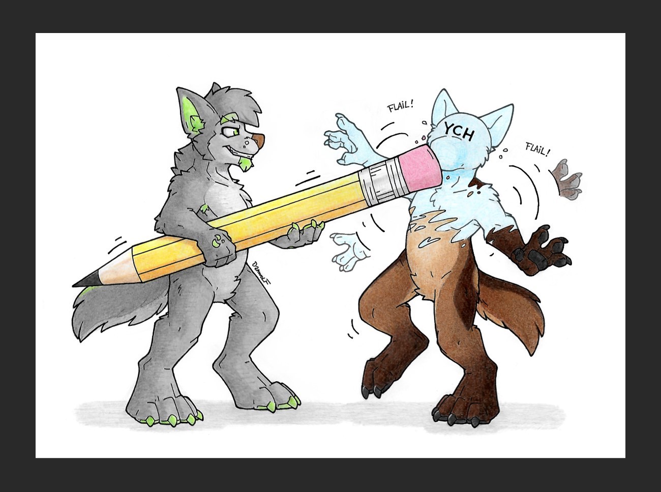 Get YCH'd ! by Danwolf