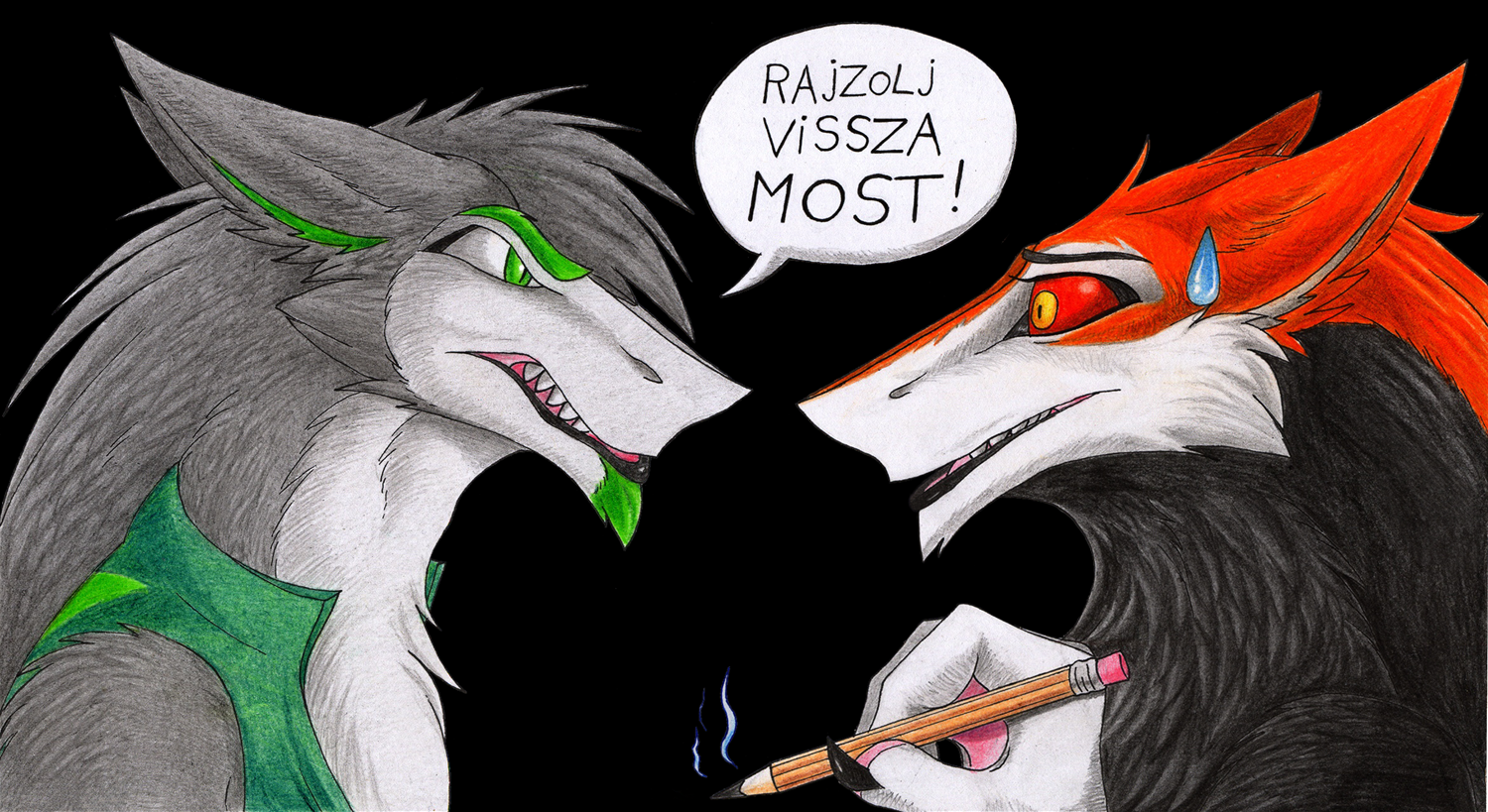Magical pencil by Danwolf