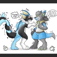 Vaporeon mishap by Danwolf
