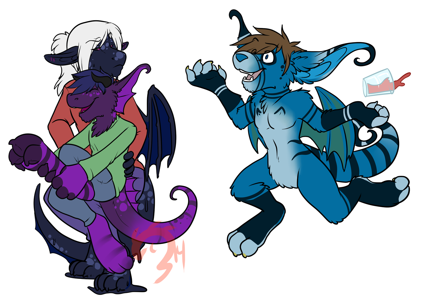 A bundle o Chibis! by Demyxia