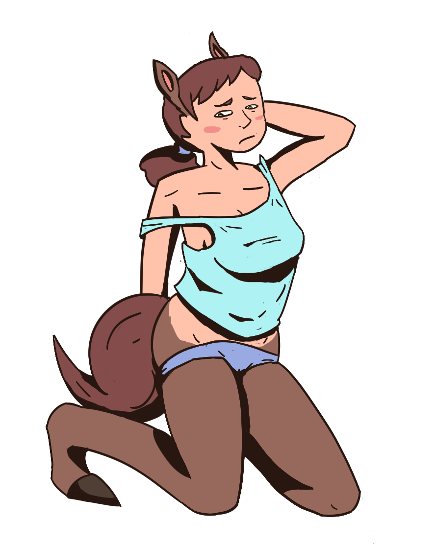 Horsin' Around - Horse TF by Dondedun