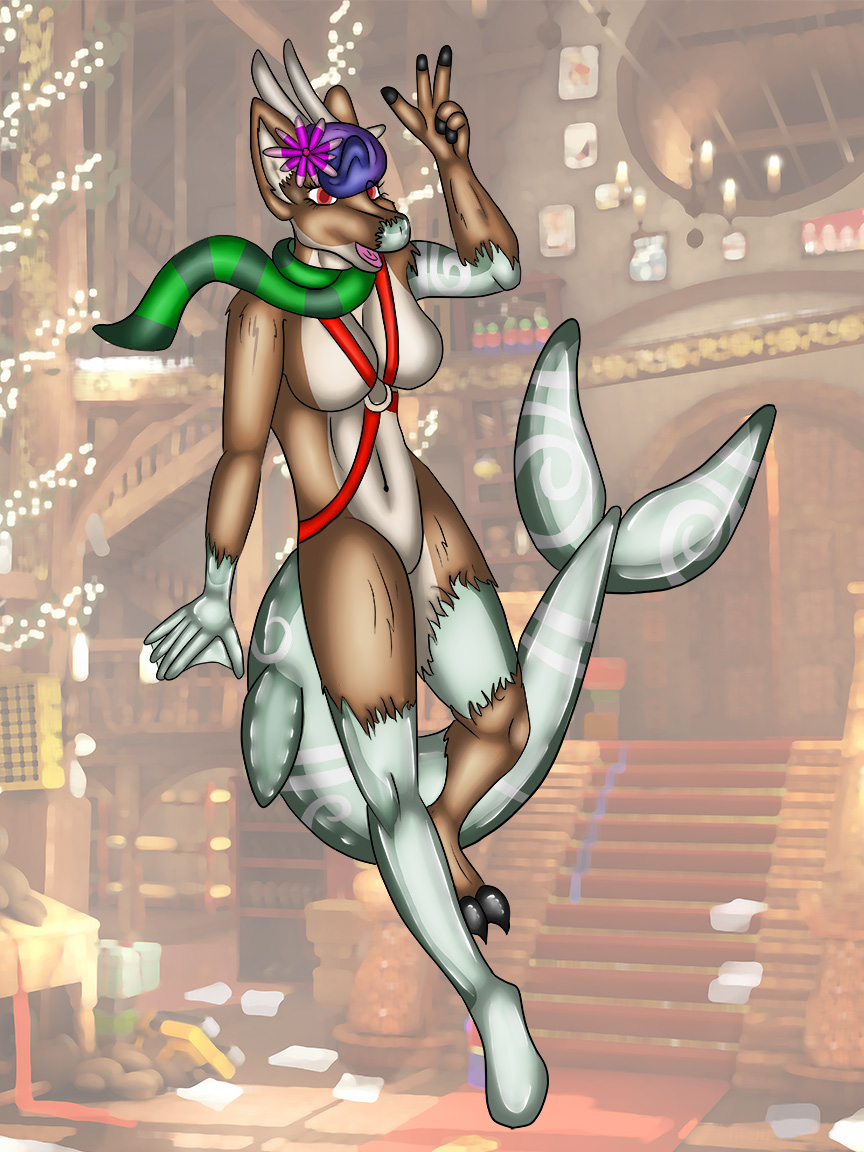 Another Santa's Helper by Dragonmanmike