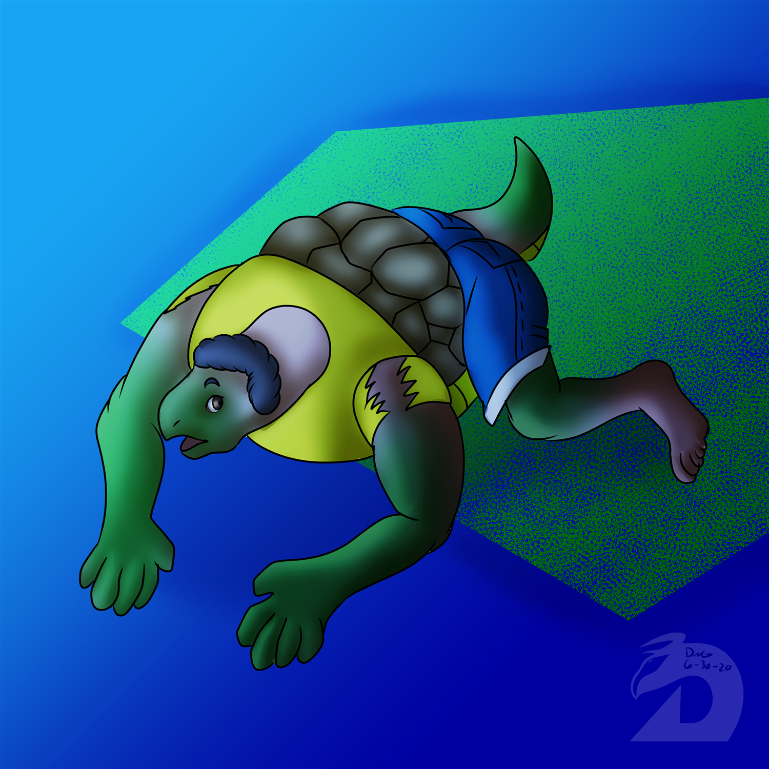 Turtle power by dragonwithgames (dudewithgames)