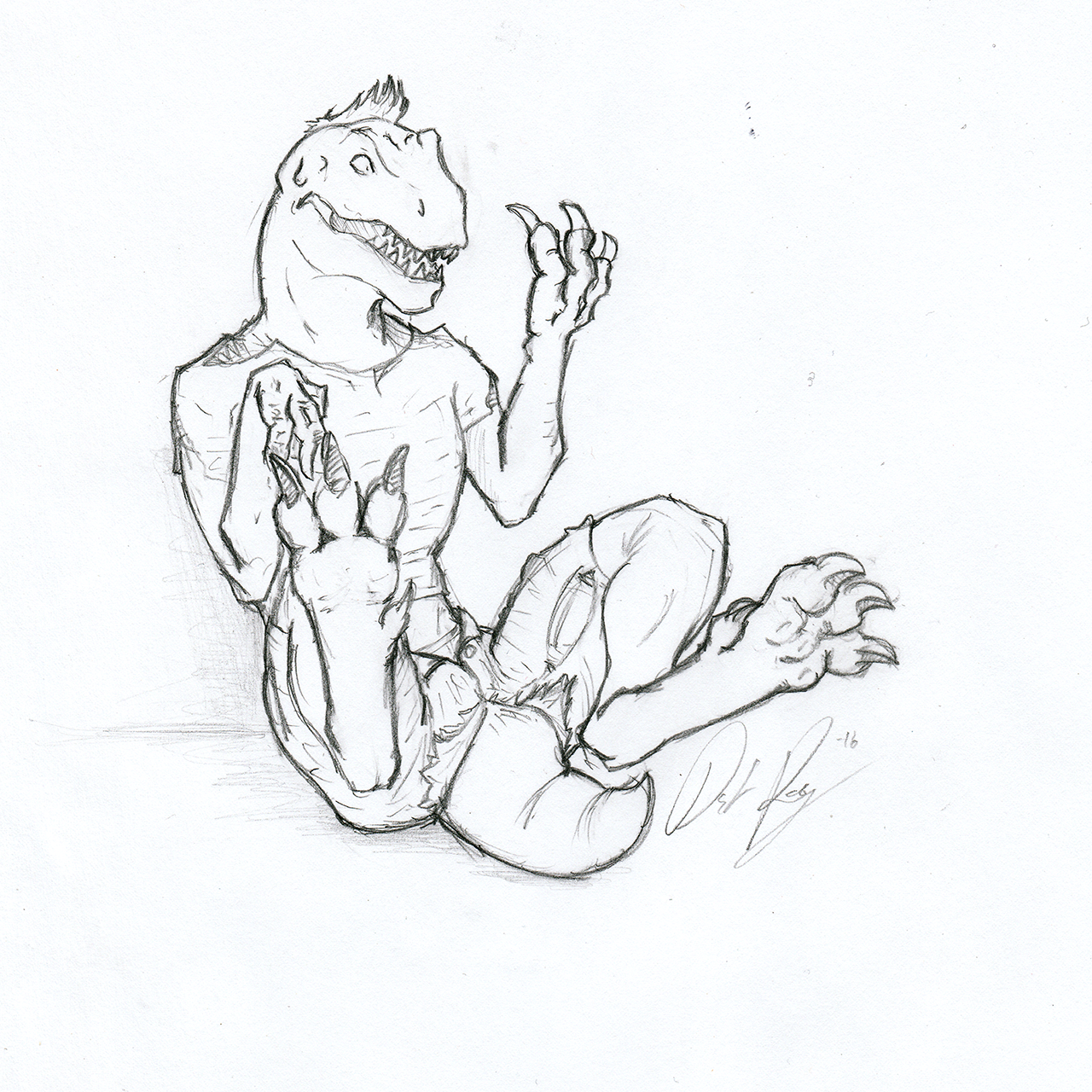 Late Night Sketching by DstRoy