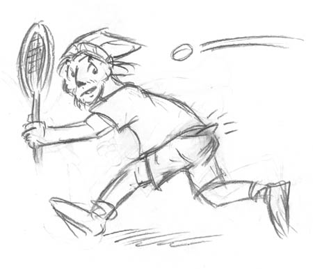 tennis by Ealadubh