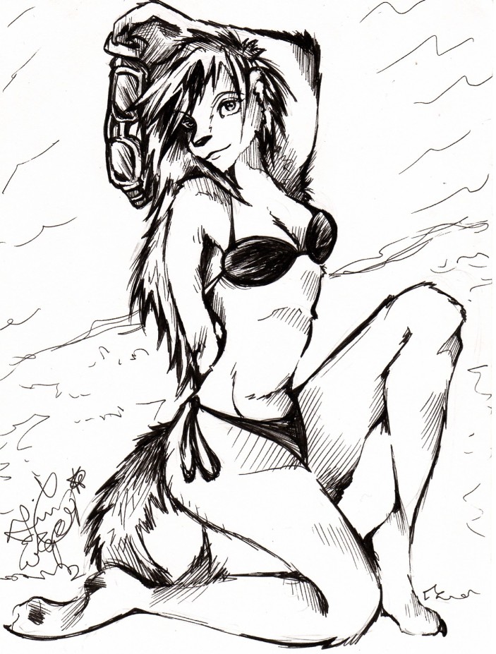Emelyn Pinup by Emerwyn