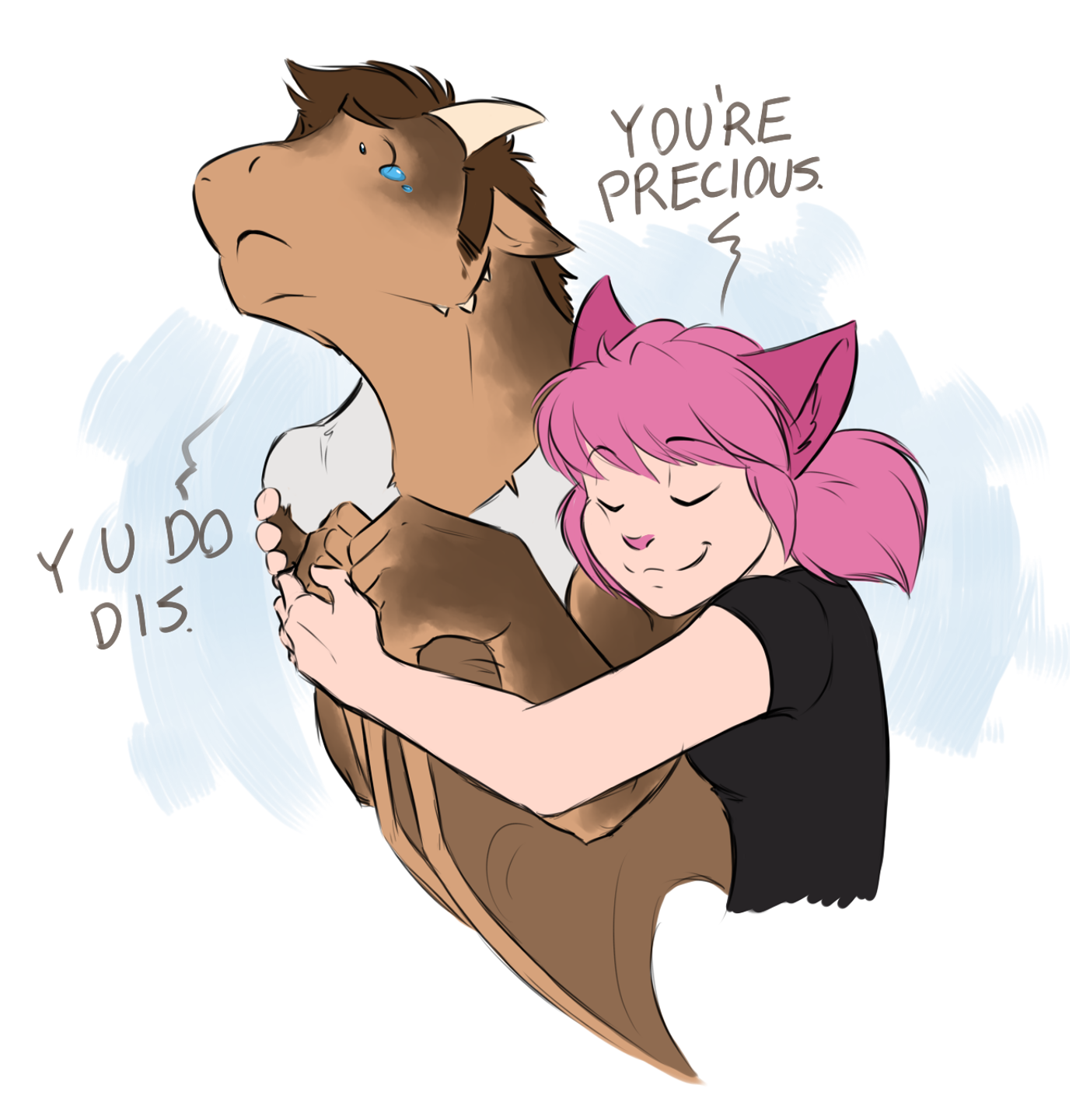 Identity Crisis and Cuddles by Evion