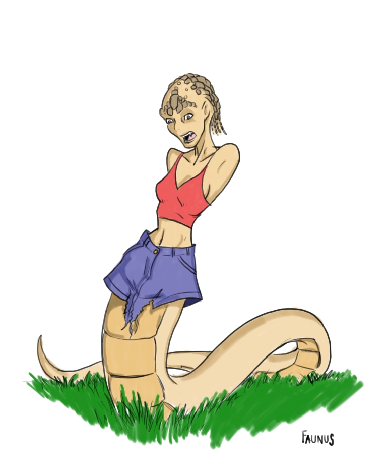 Snake in the Grass by Faunus