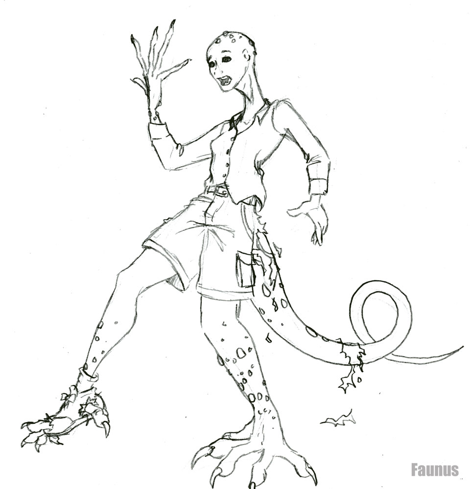 lizard by Faunus