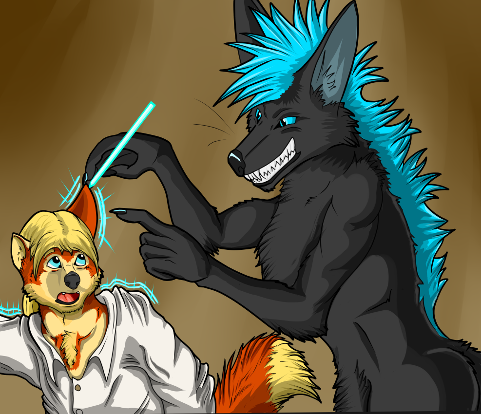 Drawing a Fox by Fazar