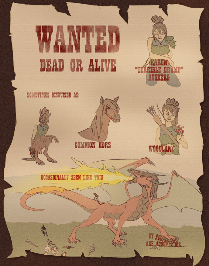 Wanted: terrible grump by Fennex