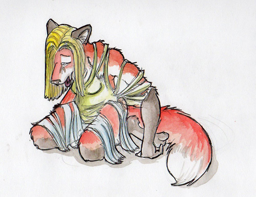 exhaustion by Finnaeas