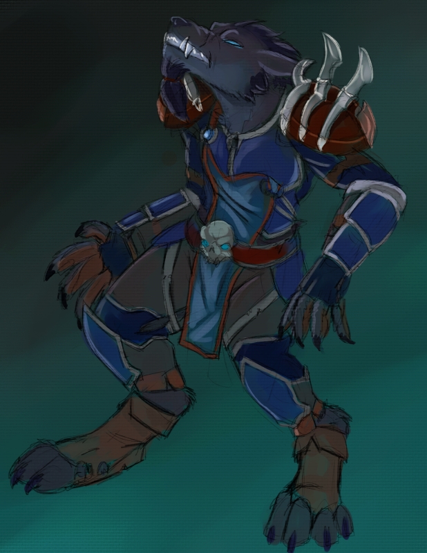 Commission: Aelas' change by Fringedog