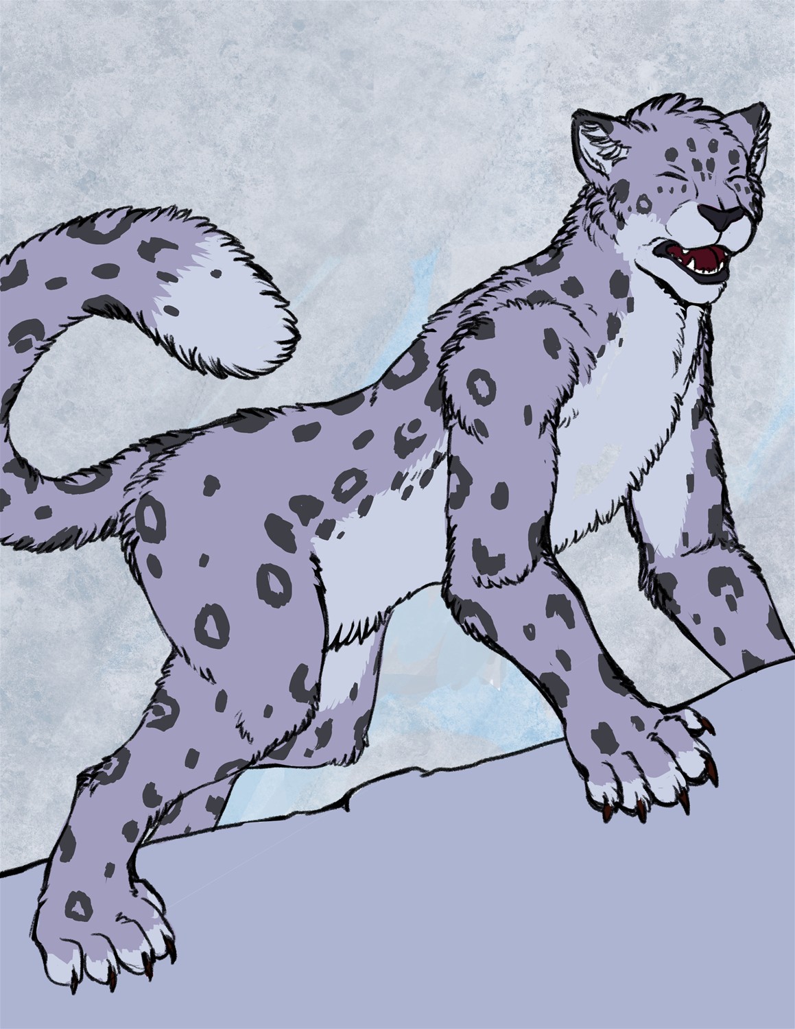 [Commission]-Wereleopard by Fringedog