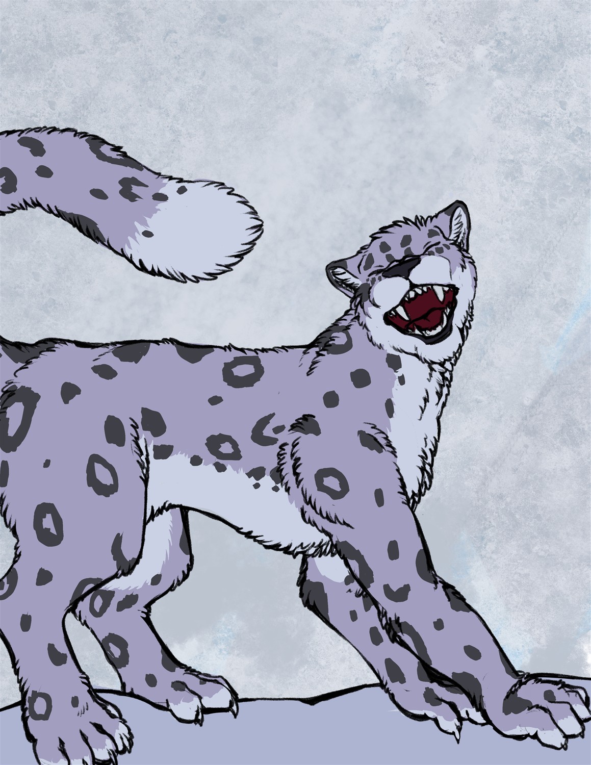 [Commission]-Wereleopard by Fringedog