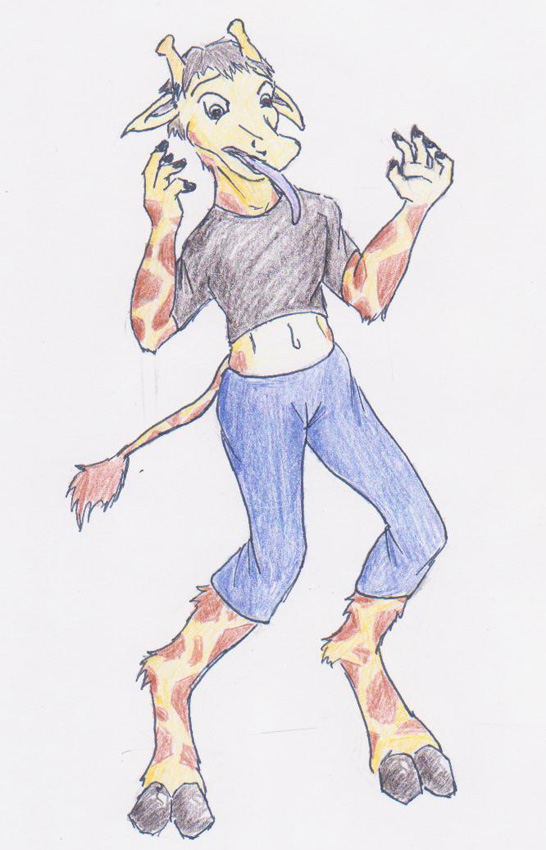 Girraffe by Halfwing