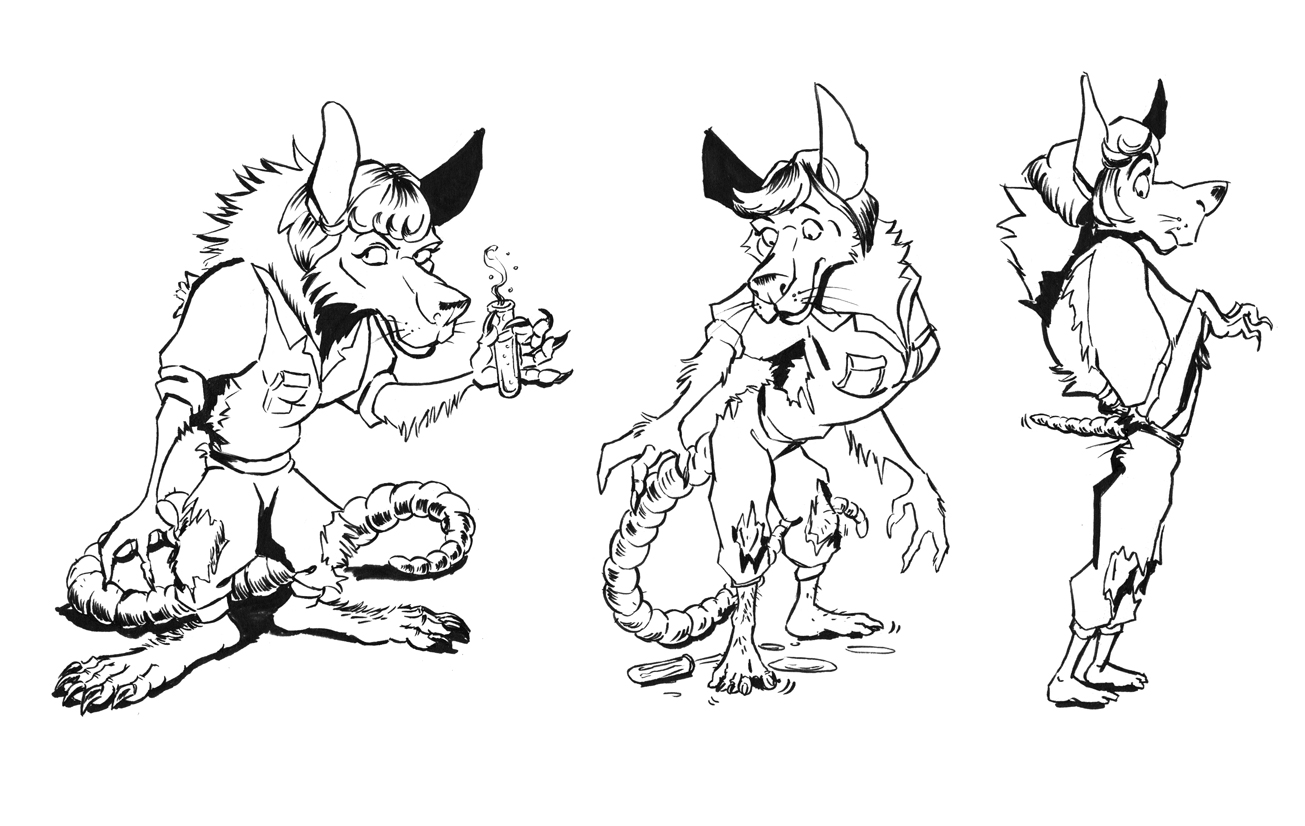Commission: April O'Neill Rat To Human by HamsterToybox
