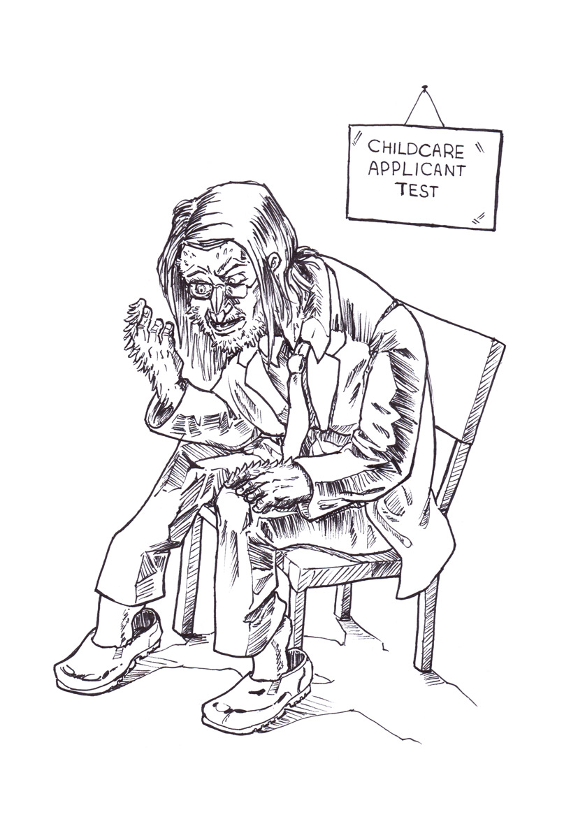 Commission: Childcare Applicant by HamsterToybox