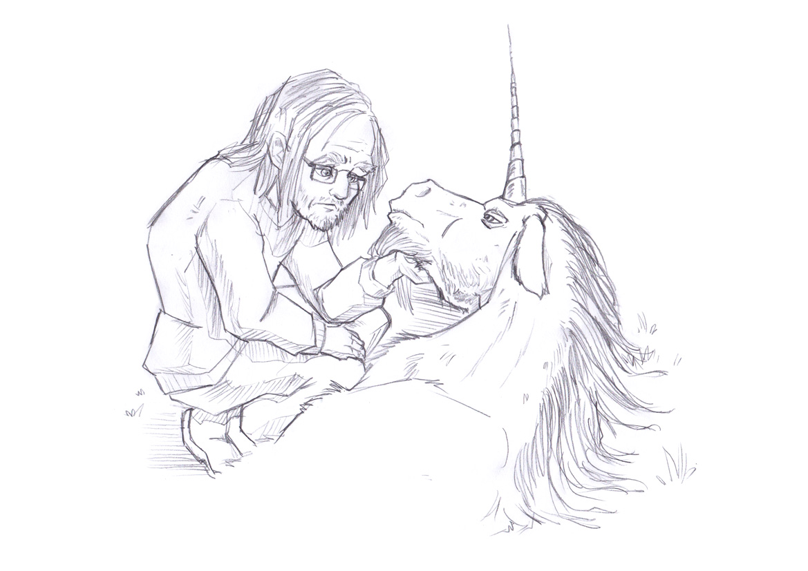 Commission: Unicorn by HamsterToybox