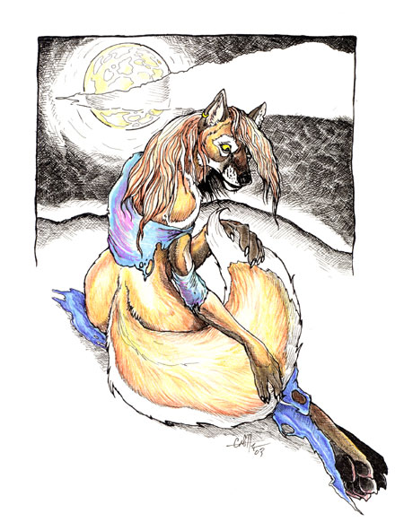 werefox by Hyenashifter