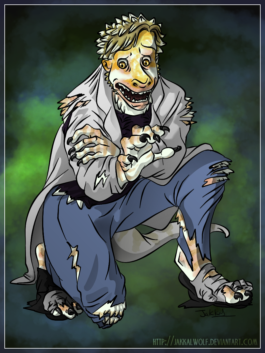 Livestream Commission: Human to Bearded Dragon by Jakkal