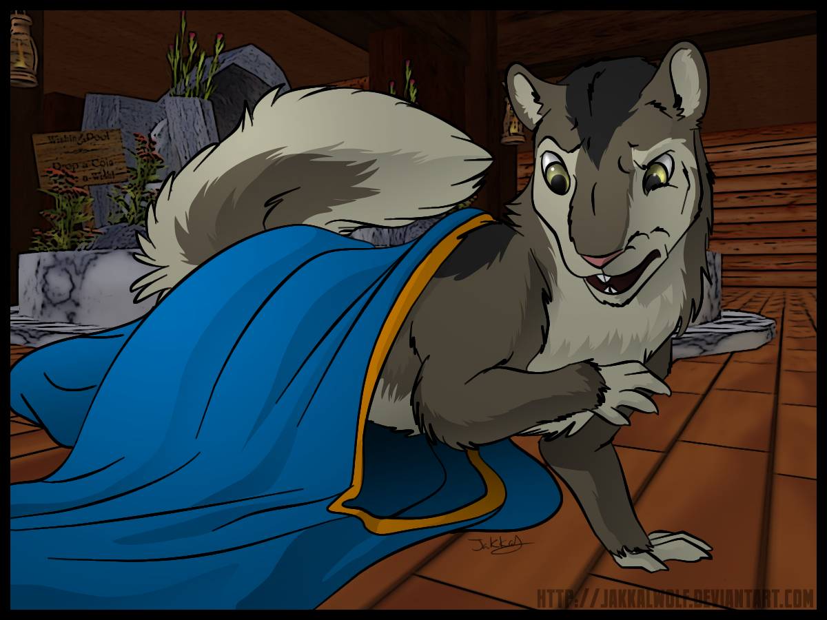Of All Things... A Squirrel. by Jakkal