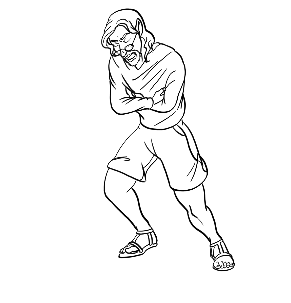 Livestream Commission: Human -> Unicorn by Jakkal
